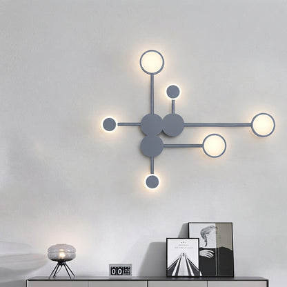 Nexorial Aura™ – Lampada da Parete Geometrica