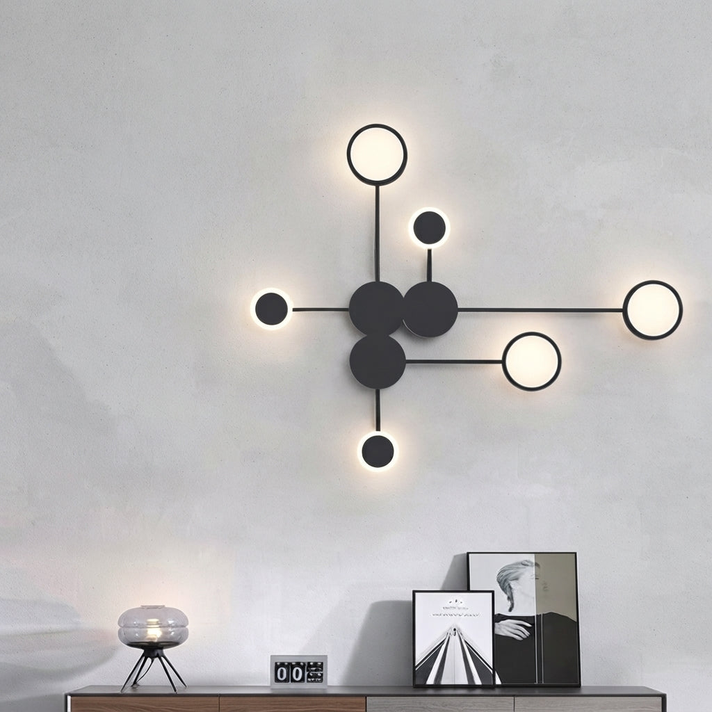 Nexorial Aura™ – Lampada da Parete Geometrica