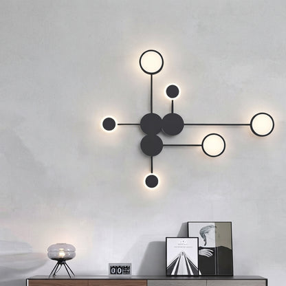 Nexorial Aura™ – Lampada da Parete Geometrica